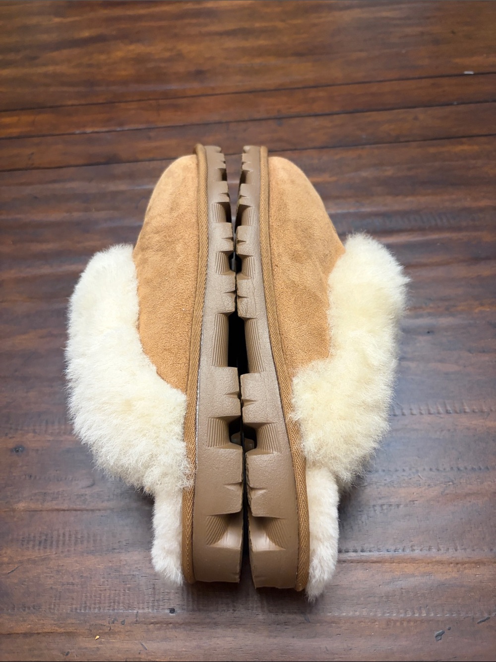 UGG Tan Slippers Woman US 10 SW - Picture 3 of 4